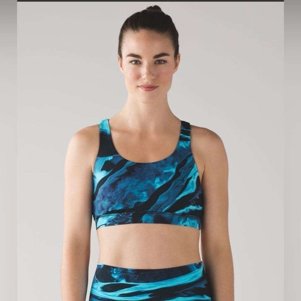 Lululemon Energy Bra (Nulux)
Flux Energy Bra 50g Multi Black